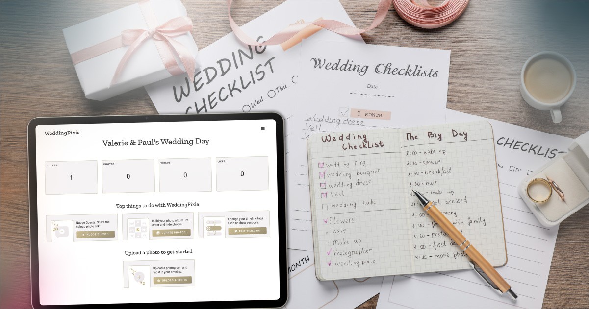 Wedding Timeline, Visulize your wedding day with our timeline feature